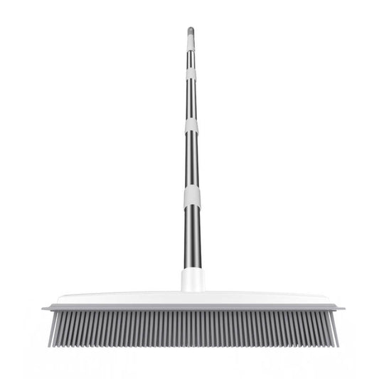 Ozuaz 2 in 1 Carpet Brush Rubber Broom Bathroom Floor Cleaning Brush for Pet Hair Fur