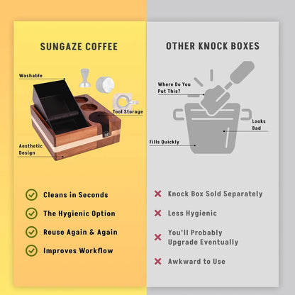 Ozuaz Wooden Espresso Knock Box