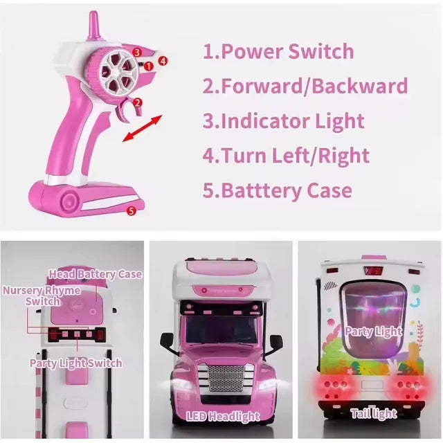 Truck with Food Set for Girls