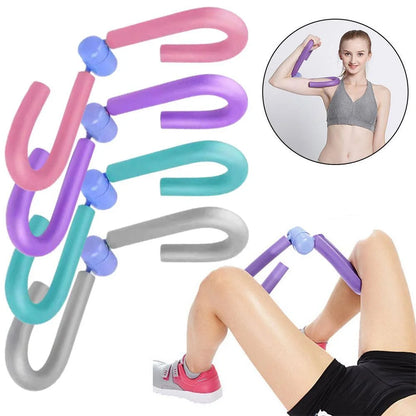 Thigh Master Muscle Toner for Leg and Arm Exercise, Multi-Color, Portable Home Fitness Equipment
