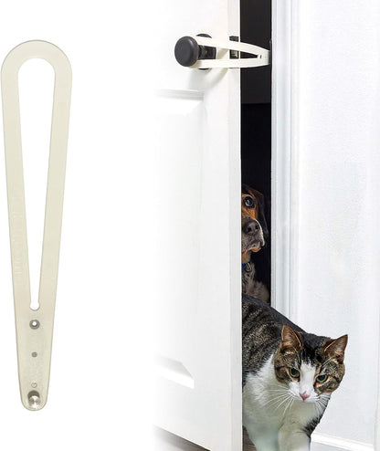 Cat Door Holder Latch – Bright White Flex Latch Strap