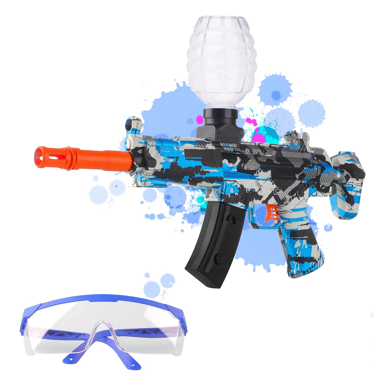 Full Auto Outdoor Games Toy with 60000+, Team Games Toys - Ages 14+(Blue)