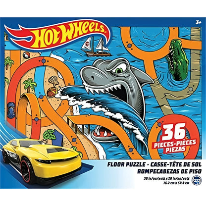 Hot Wheels Kids Floor Puzzle