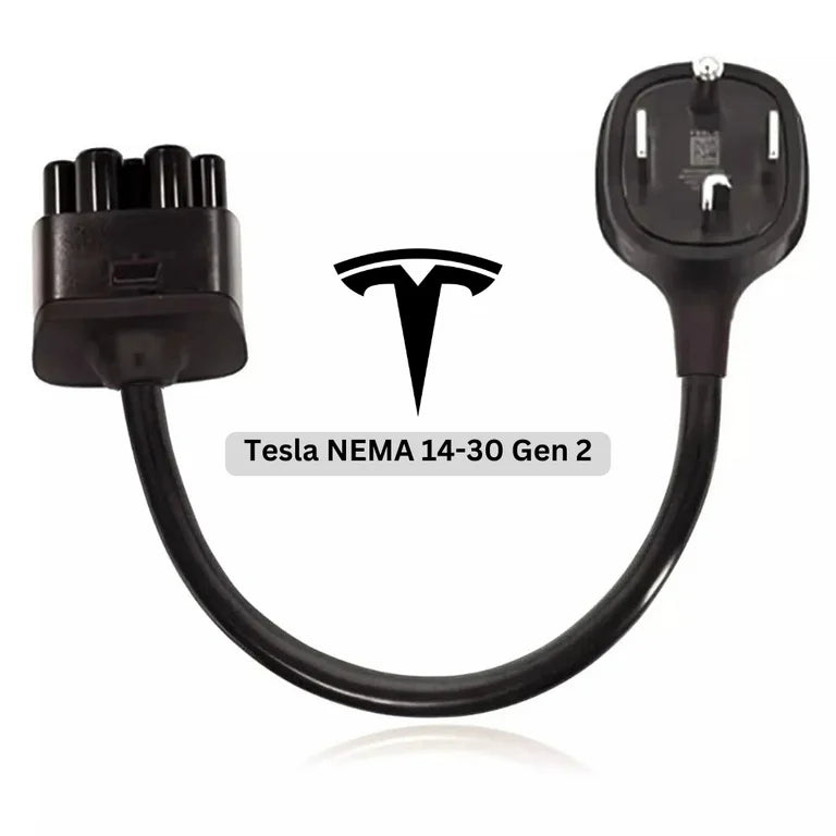 Tesla NEMA 14-30 Gen 2 Mobile Connector Smart Adapter