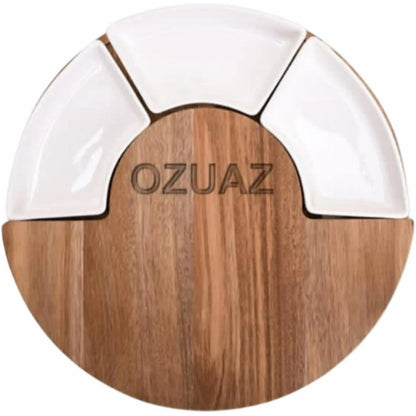 OZUAZ Dishwasher Safe Cheese Board and Platter