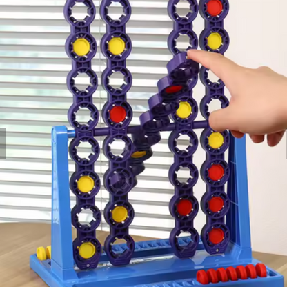 Ozuaz Connect 4 Spin Master Rotating 4-in-a-Row Board Game for Kids & Family