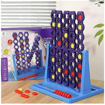 Ozuaz Connect 4 Spin Master Rotating 4-in-a-Row Board Game for Kids & Family