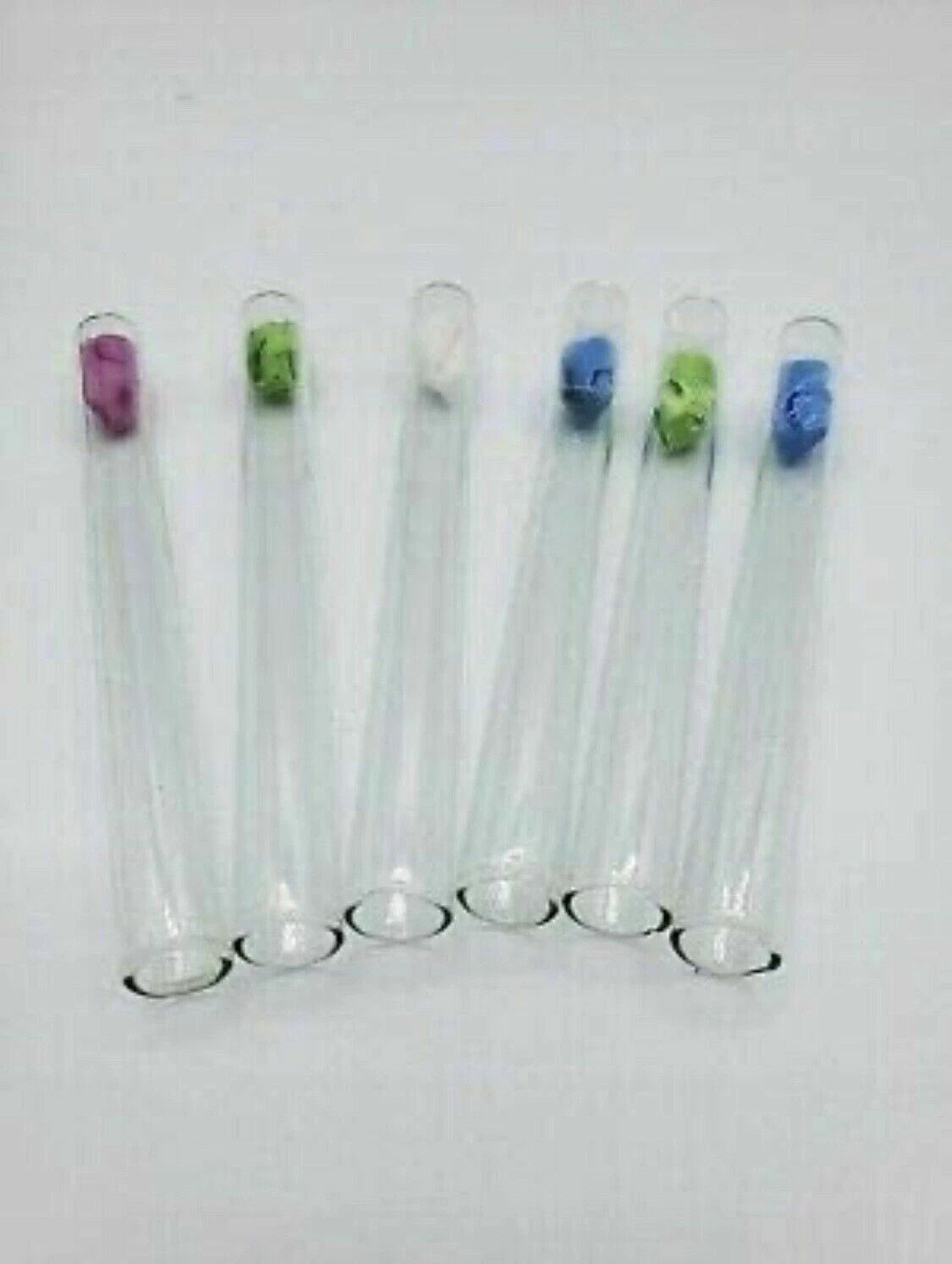 Love Roses Glass Tubes – 36 Pieces per Box – Elegant Gift or Display