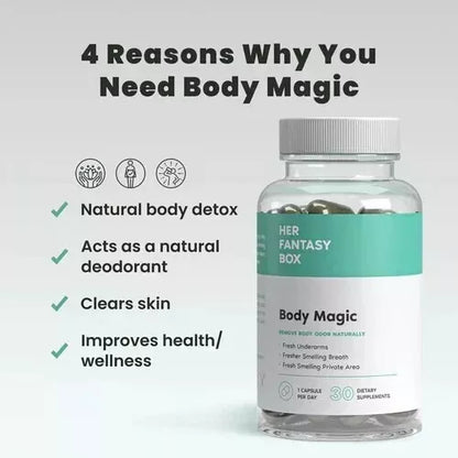 Her Fantasy Box | Body Magic Chlorophyll Capsules - 30 Vegan Capsules