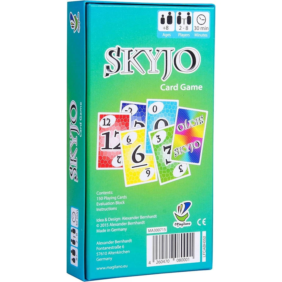 New SKYJO Card Game by Magilano - Entertaining Card Game for Kids & Adults NIB