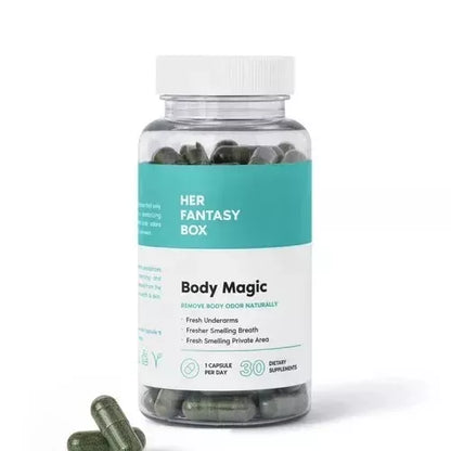 Her Fantasy Box | Body Magic Chlorophyll Capsules - 30 Vegan Capsules